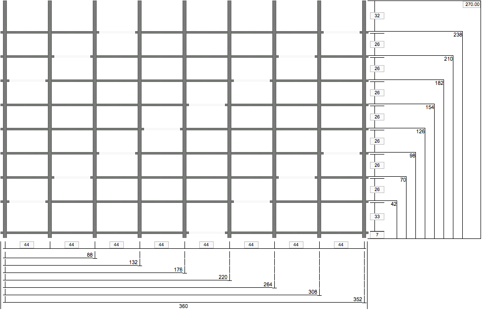 Shelf 7/8 259x336cm Hardwood